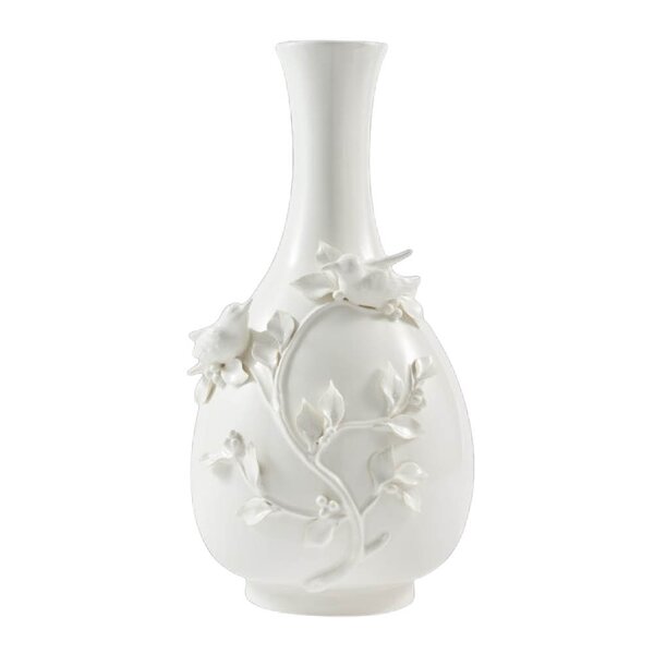 Pols Potten - Rijks vase 60 cm 3D-fugler hvit