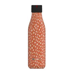 Les Artistes Bottle Up Design termoflaske 0,5L oransje/hvit