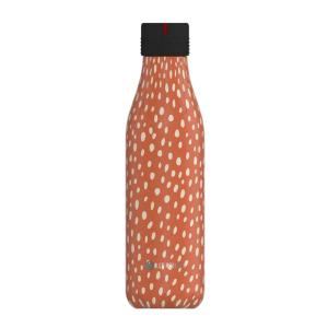 Les Artistes Bottle Up Design termoflaske 0,5L oransje/hvit