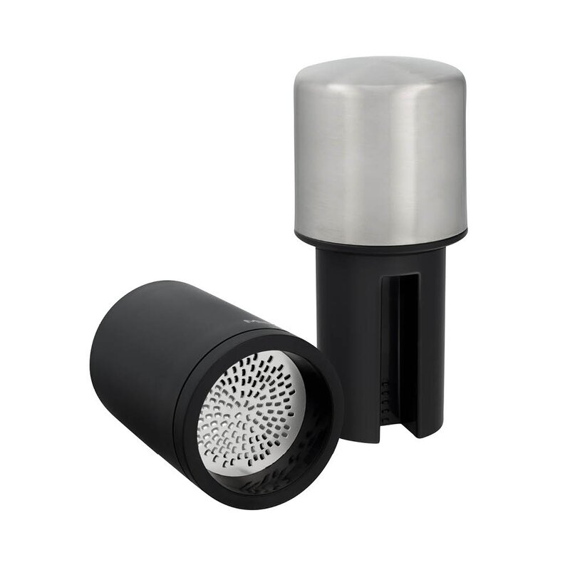 Microplane Spice Mill krydderkvern 12 cm svart/stål