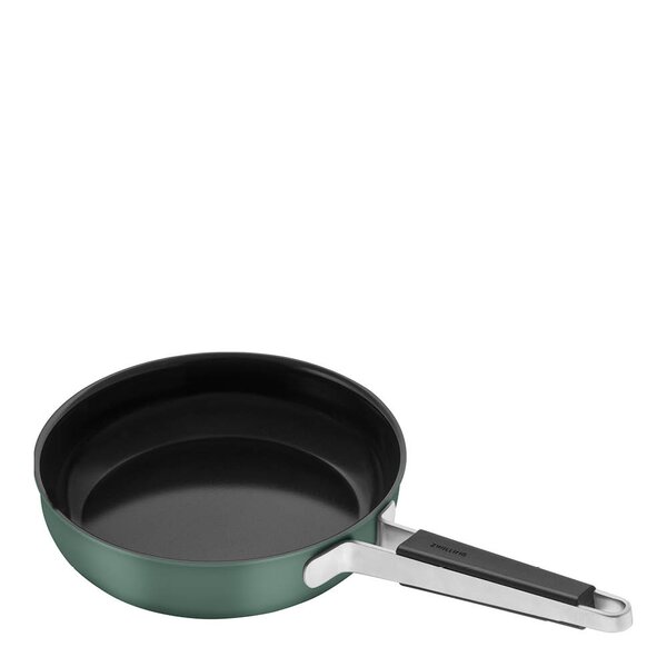 Zwilling Pure stekepanne 24 cm keramisk non-stick grønn