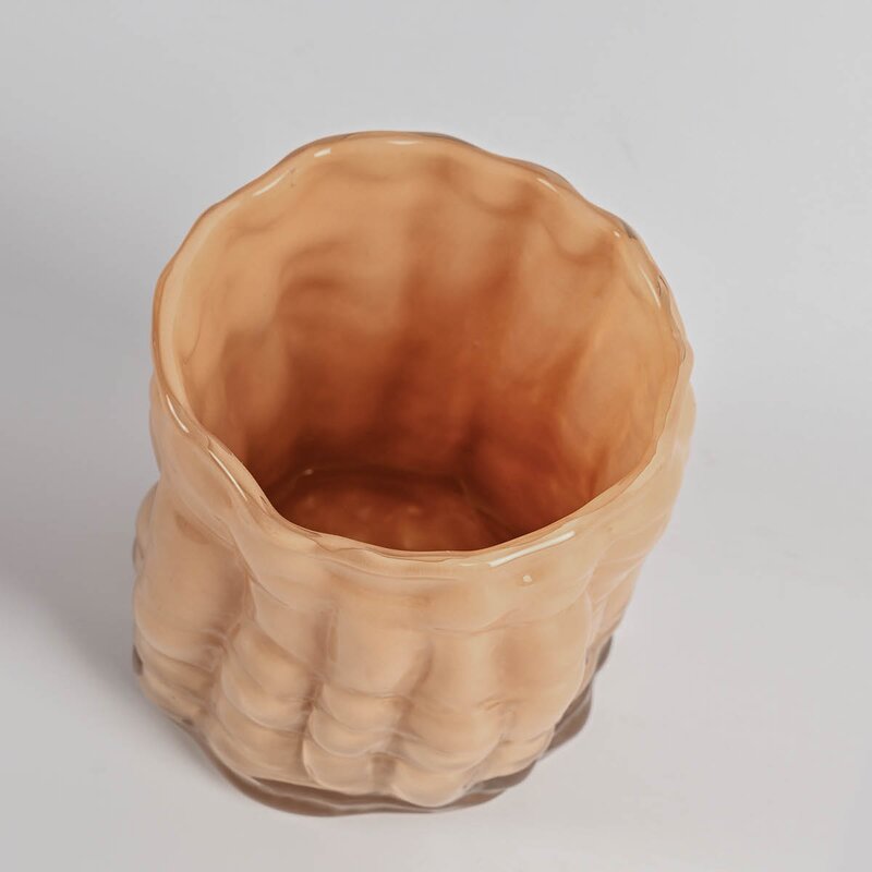 ByOn Laranne lyslykt M 15 cm Fersken