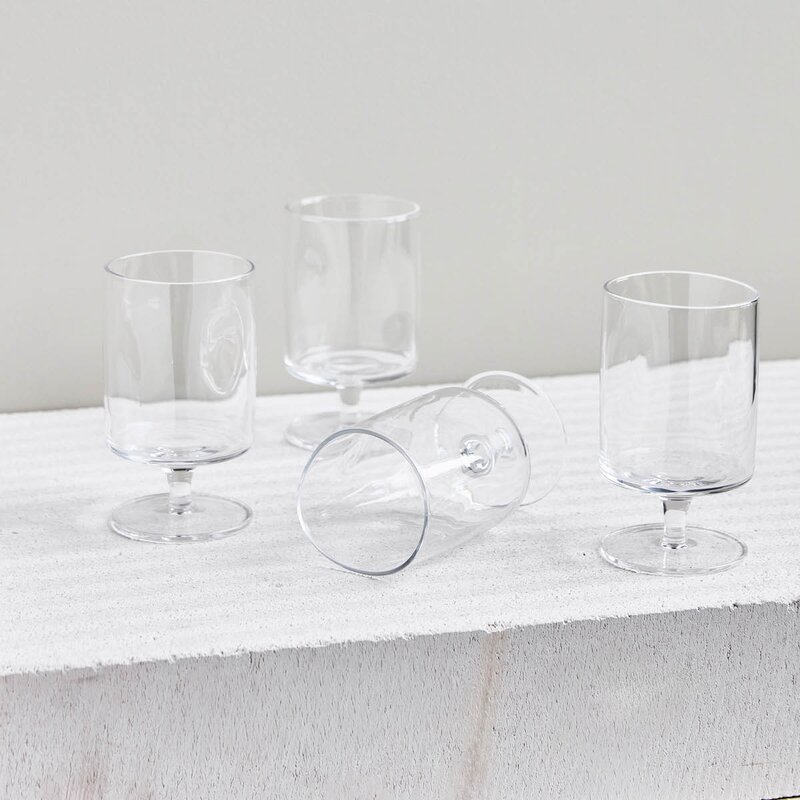 House Doctor Sand vinglass 35 cl 4 stk 