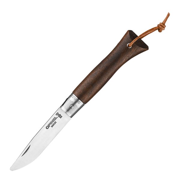 Opinel - n&eacute;o6 Opiflex lommekniv 7 cm svart valn&oslash;tt