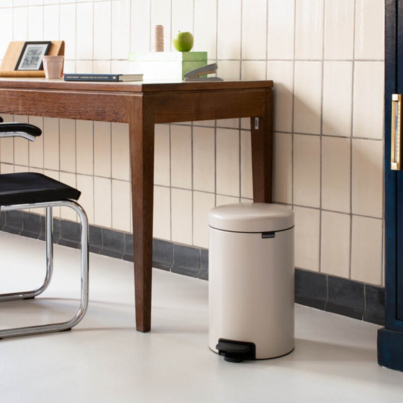 Brabantia NewIcon pedalbøtte 12L soft beige