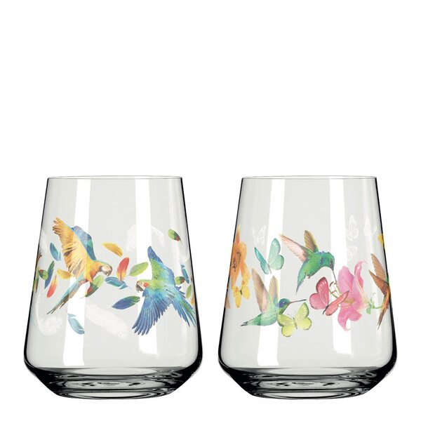 Ritzenhoff Sommerrausch vannglass 50 cl 2 stk NO: 3&4