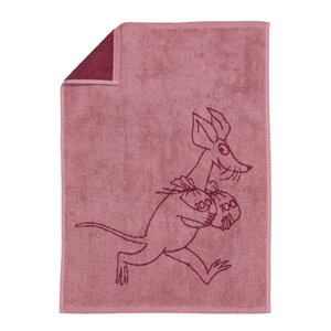 MoominArabia Mummi håndkle 50x70 cm Sniff mauve