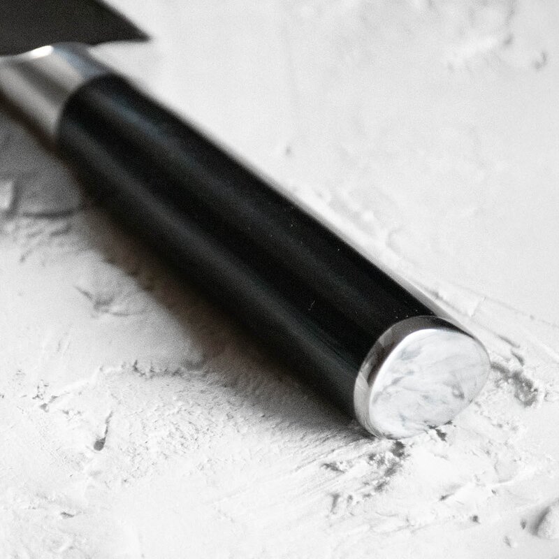 Karimatto Knivsett 3 deler svart