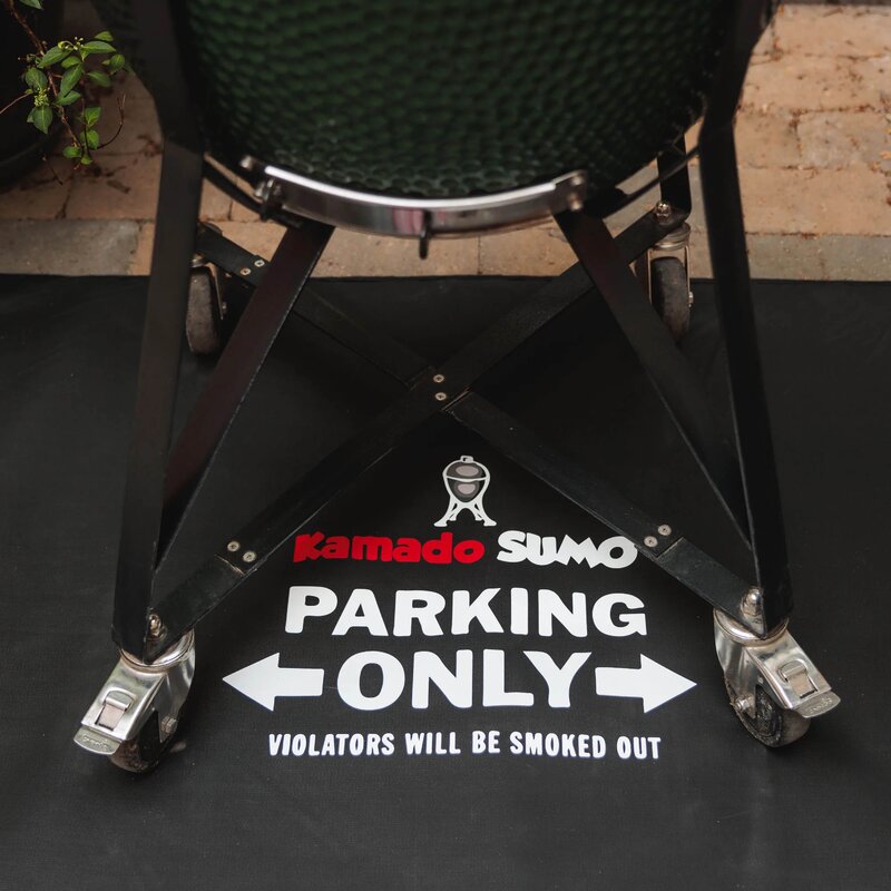 Kamado SUMO Grillmatte Parking Only 100x200 cm