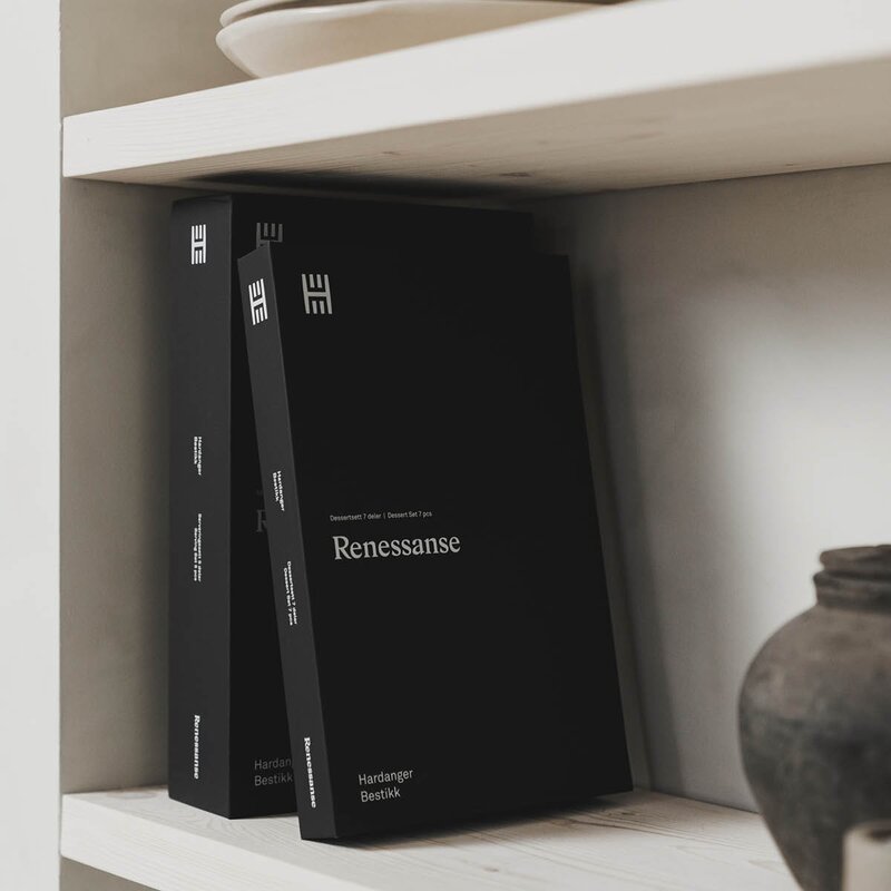 Hardanger bestikk Renessanse bestikksett 24 deler