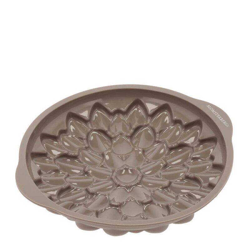 Blomsterbergs Mousseform Dahlia 20 cm silikon latte