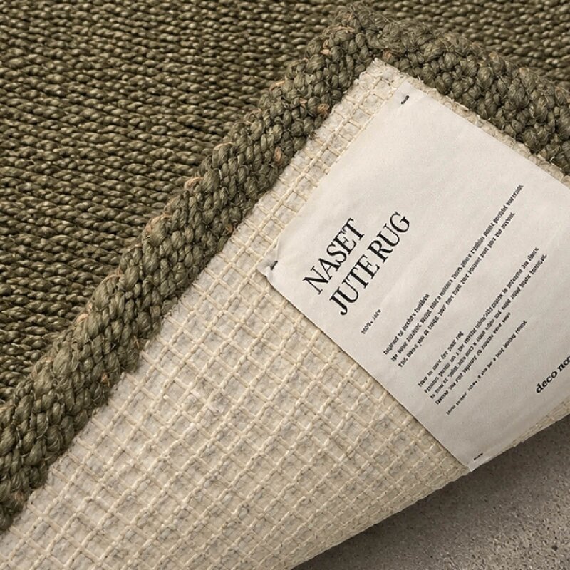 Deco Nord Naset dørmatte 60x90 cm Olive night