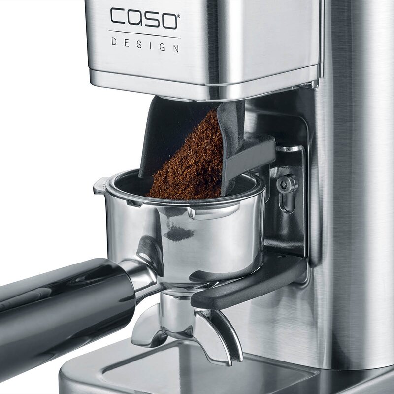 Caso Barista Chef Inox kaffekvern sølv