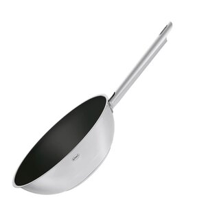 Rösle PureElements wok 28 cm rustfritt stål/svart