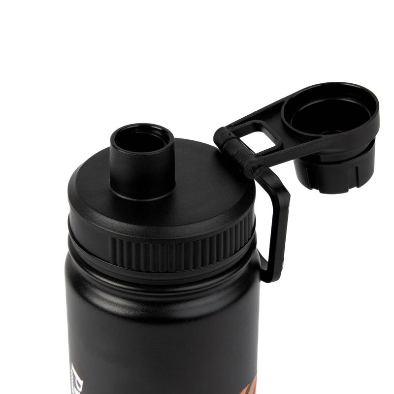 Nordicbuddies Pippi termoflaske 0,55L Pippi tiger svart