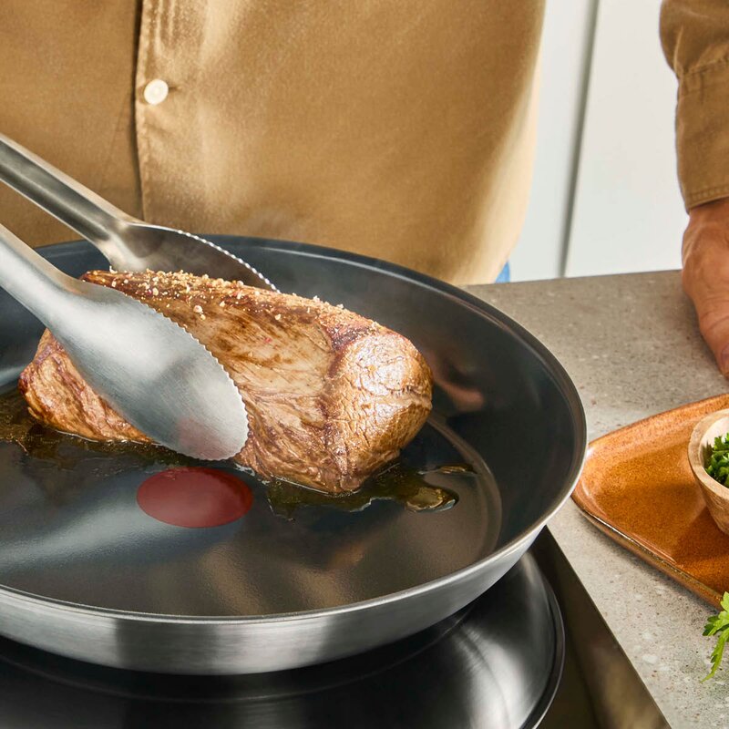 Tefal Emotion Plus Flavors SS stekepanne 28 cm keramisk