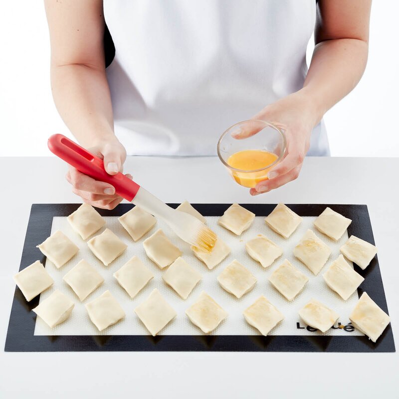 Lékué Bakeunderlag i silikon 60x40 cm klar/svart