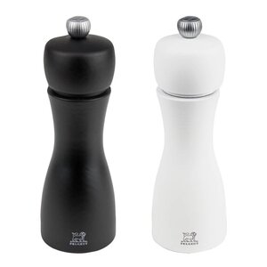 Peugeot Tahiti duo kvernsett 15 cm svart/hvit