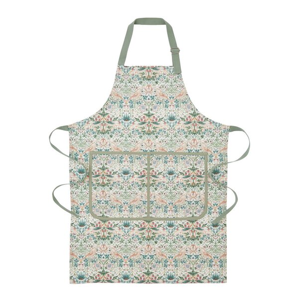 Spode Morris & Co forkle Strawberry Thief Cochineal/Willow 70x95 cm