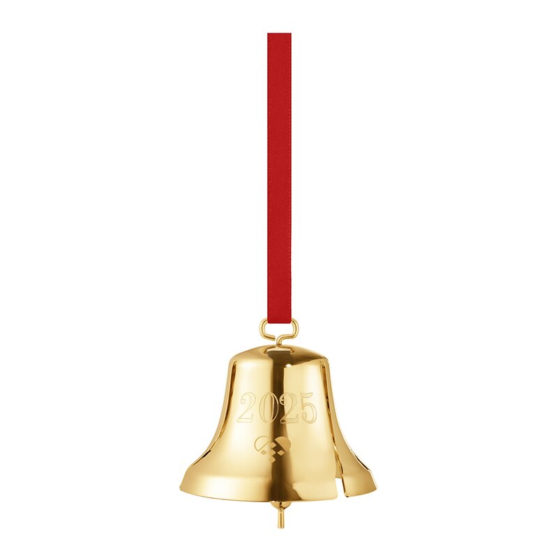 Georg Jensen Jul 2025 juleklokke messing