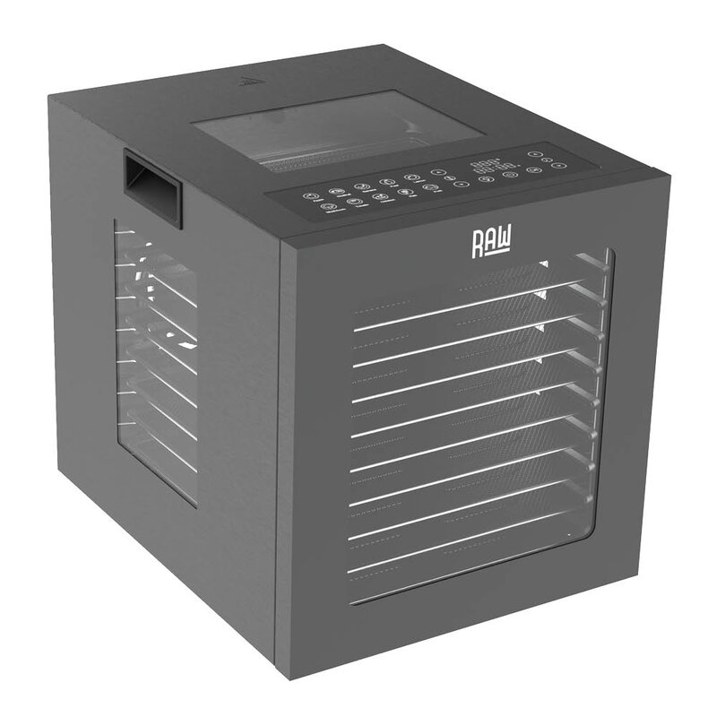 RAW Dehydrator med 10 hyller DH10 svart