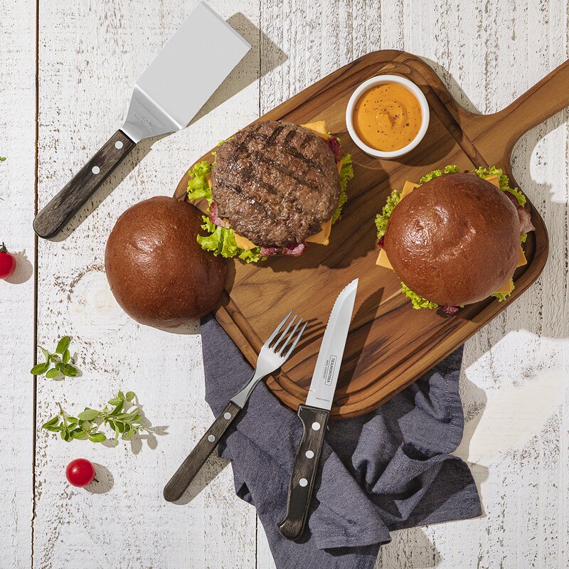 Tramontina Churrasco biffkniv jumbo 23 cm brun