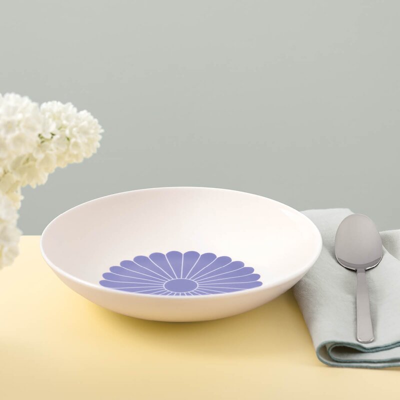 Villeroy & Boch Fleur bleu pastaskål 24 cm 62 cl blå