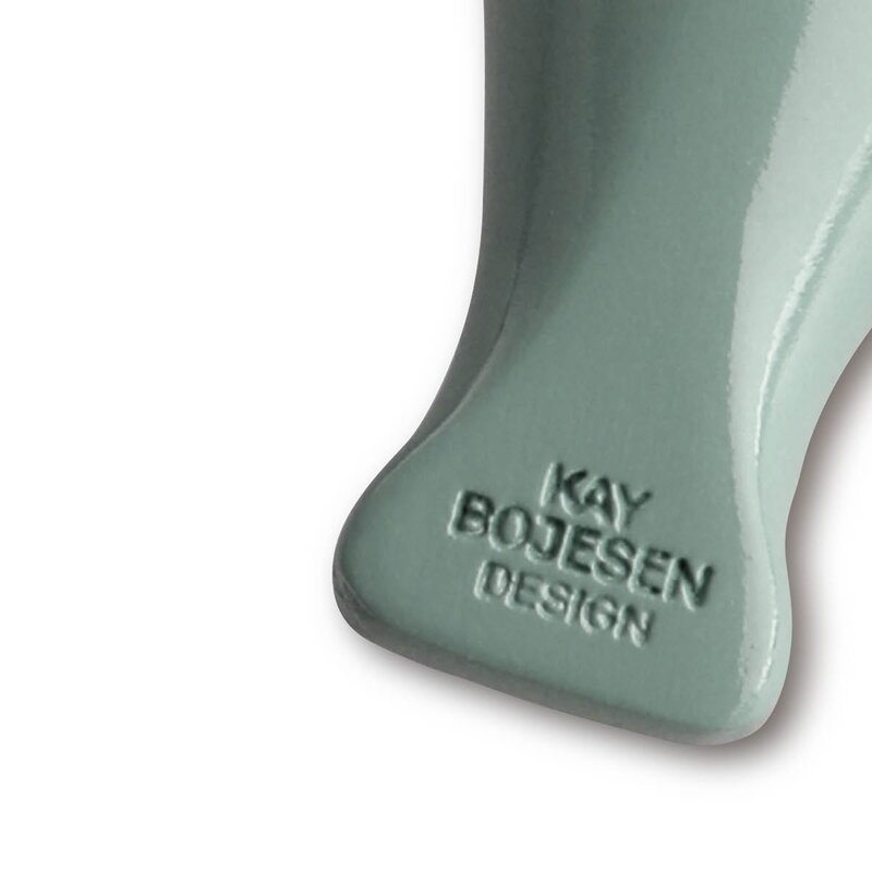 Kay Bojesen Denmark Kay Bojesen nøkkelring minifugl med lær grønn