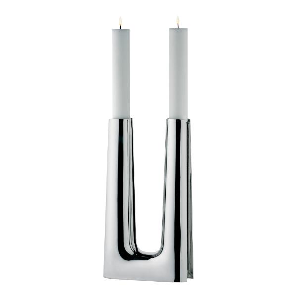 Georg Jensen Copenhagen lysestake blank