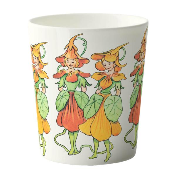 Design House Stockholm Elsa Beskow nasturtium krus 28 cl hvit