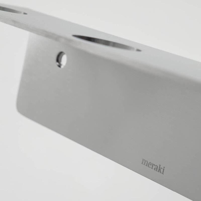 Meraki Såpepumpeholder 3 hull børstet stål
