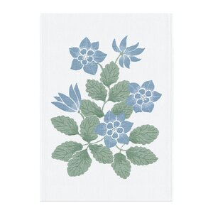 Ekelund Ängsblå kjøkkenhåndkle 35x50 cm blå/grønn