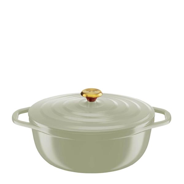 Tefal – Air Soft Light gryte oval 5,7L 30×23 cm lindegrønn