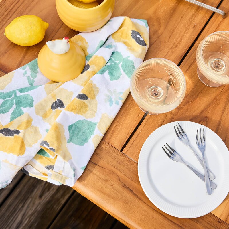 Sagaform Inka asjett 17 cm hvit