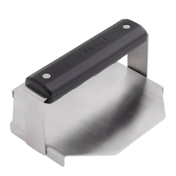 Broil King Hamburgerpresse 6x5 cm rustfritt stål