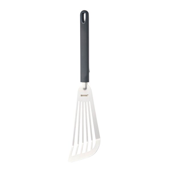 Dorre Saira stekespade med silikonhåndtak 33 cm rustfritt stål