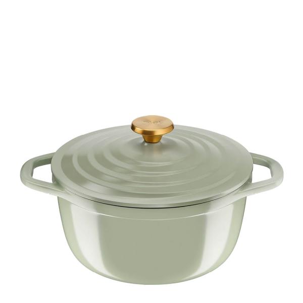 Tefal – Air Soft Light gryte 4,7L 24 cm lindegrønn