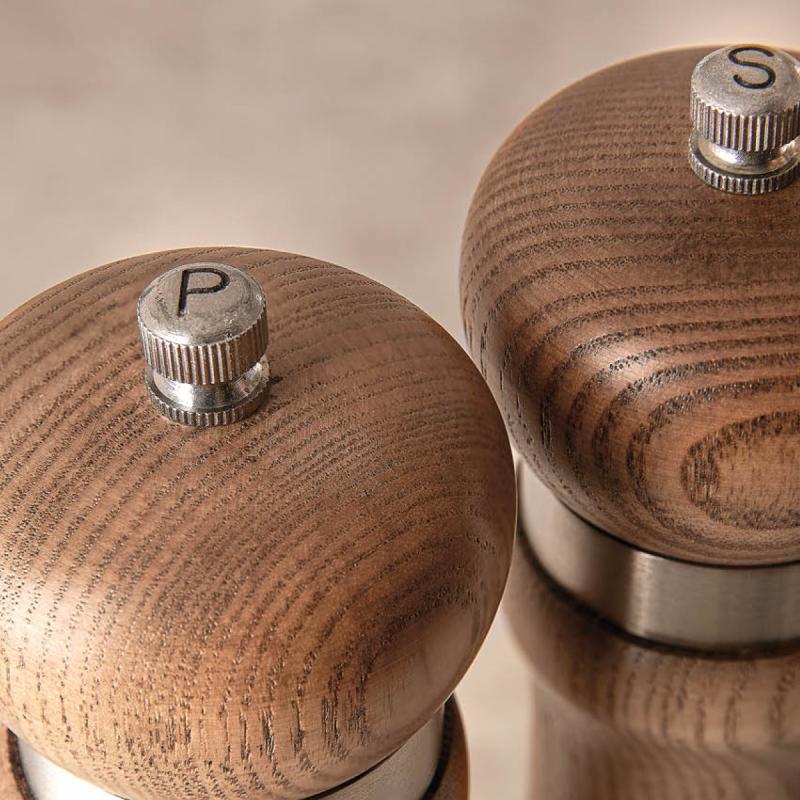 Barbary&Oak Hoxton salt- & pepperkvern 19 cm asketre