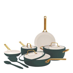 GreenPan Padova Reserve keramisk grytesett 10 deler Pine Green