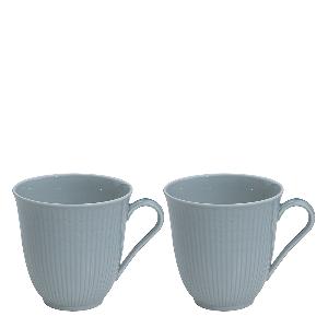 Rörstrand Swedish Grace krus 30 cl is/grå 2 stk