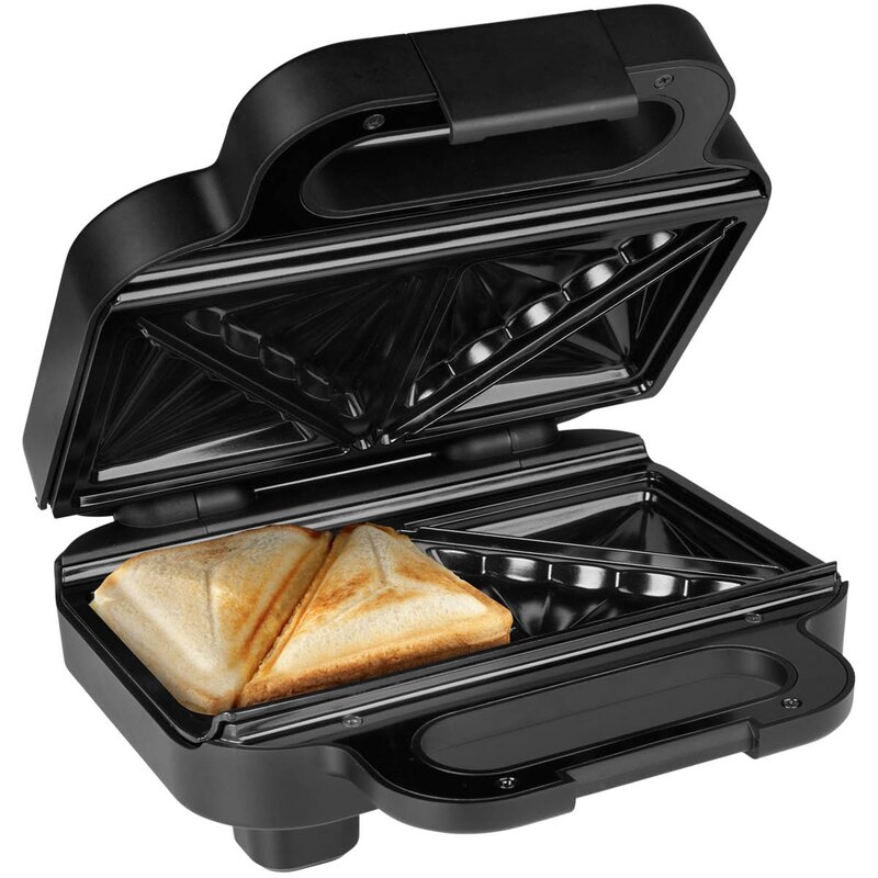 PRINCESS Sandwich grill 127007 27x26 cm svart