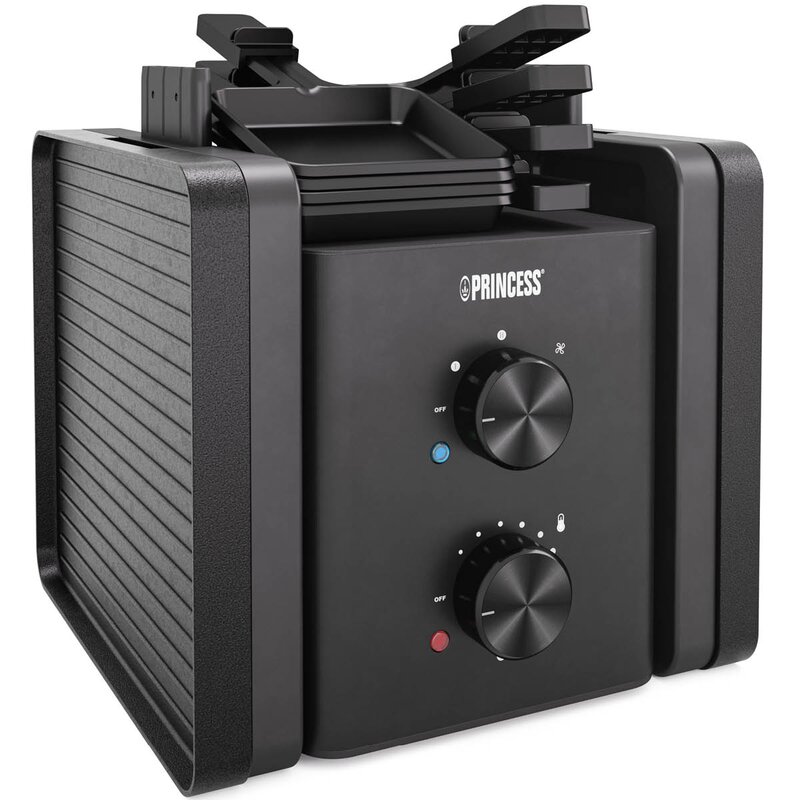 PRINCESS Raclette 162660 røykfri 20x23 cm 1500W keramsik