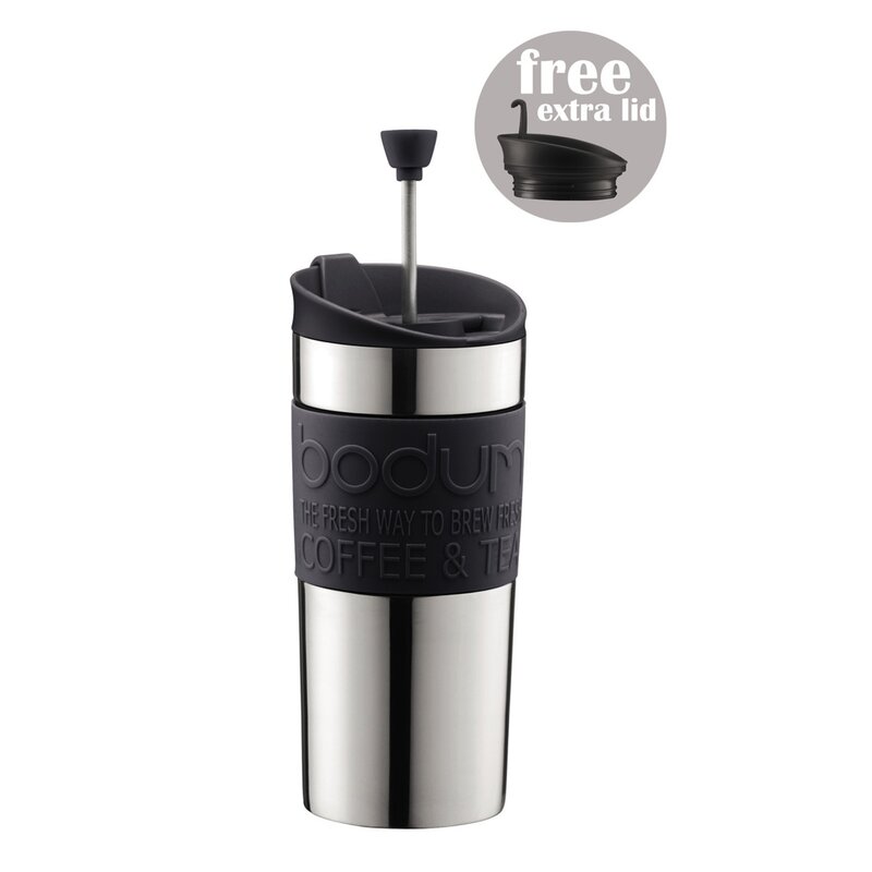 Bodum Travel press termokopp 35 cl svart