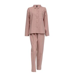 Høie Nova flanell pyjamas dame str XL varm rosa