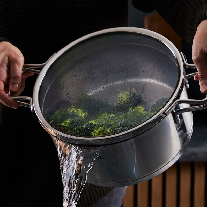 Tefal Nordica dampkoker med dampinnsats/lokk 4,8L 24 cm