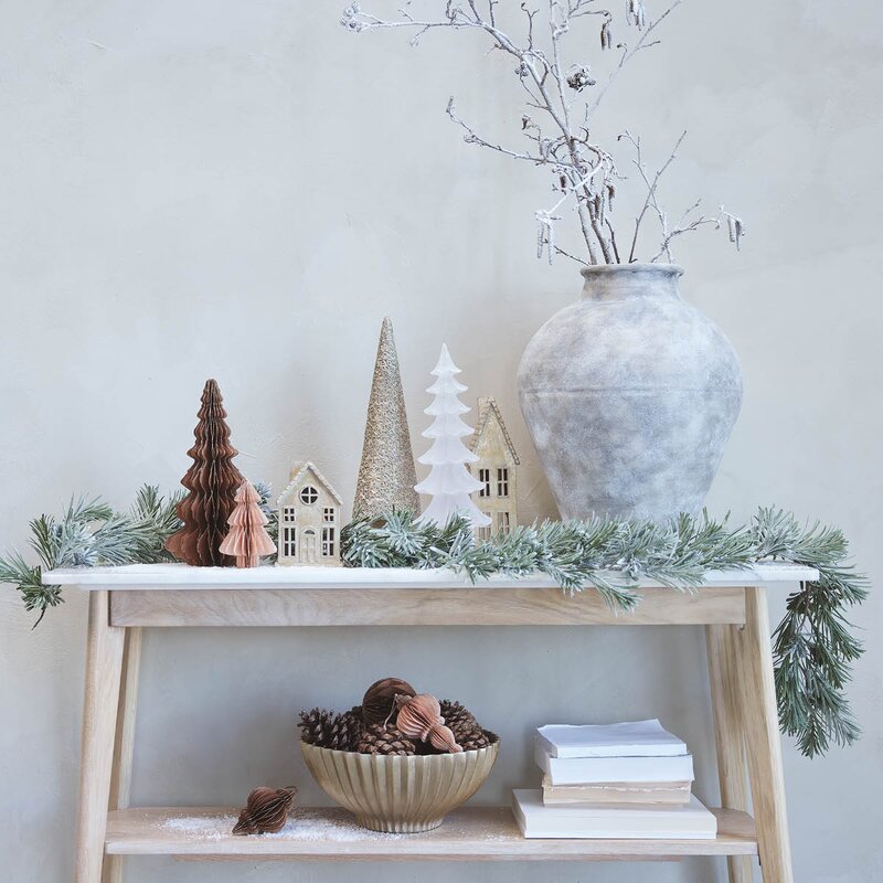 Lene Bjerre Vintia gran girlander 180 cm grønn