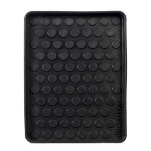 Tica Copenhagen Dot sko- og støvelbrett 28x38x3 cm svart