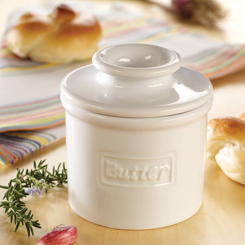 Butter Bell Crock Classic smørklokke hvit