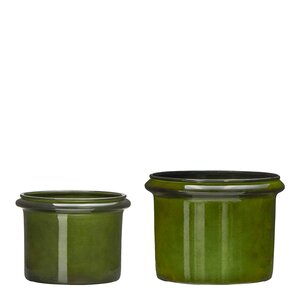 House Doctor Hoop blomsterpotte 2 stk grønn