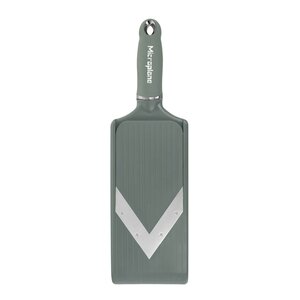 Microplane V-blade mandolin PureCut justerbar eucalyptus